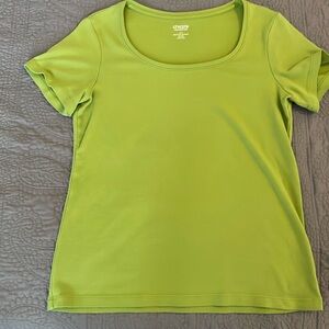 Chico’s True Colors Green Tee